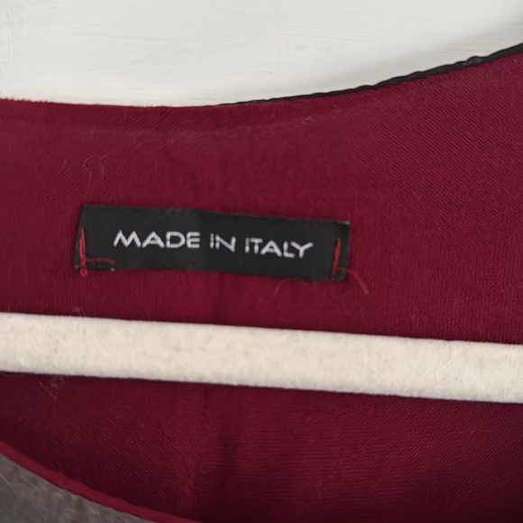 Italian Silk poncho top - Picture 2 of 5